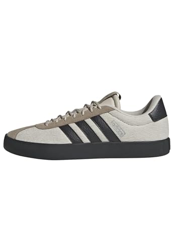 adidas VL Court 3.0 Shoes, Zapatillas Hombre, Alumina Carbon Blanch Cargo, 43 1/3 EU