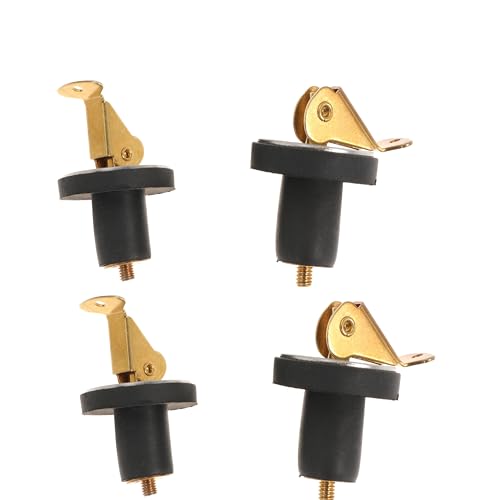Image of Boat Drain Plug Brass Boat Plug Snap Rubber Plugs Deck Plug for Boat Marine Twist Accessories