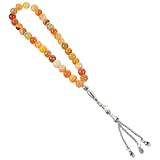 LIGIGWASH Pulsera de Oración de Cuentas de Ágata para Mujer Joyería Resistente y Elegante para Diario y Fiestas