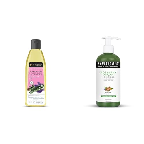 Soulflower Rosemary Lavender Hair Oil For Healthy Hair, Scalp Nourishment, Hair Growth – 100% Pure & Natural Undiluted Cold Pressed Oil, 120Ml Rosemary Argan Hair Conditioner Soulflower Rosemary Lavender Hair Oil For Healthy Hair, Scalp Nourishment, Hair Growth – 100% Pure & Natural Undiluted Cold Pressed Oil, 120Ml Rosemary Argan Hair Conditioner
