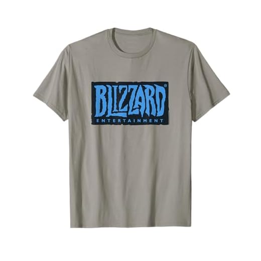 Blizzard Entertainment Official Blue Logo T-Shirt