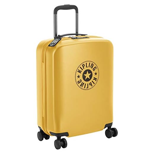Kipling CURIOSITY S, Maletas Unisex adulto, Amarillo (Vivid Yellow Nc), Talla única