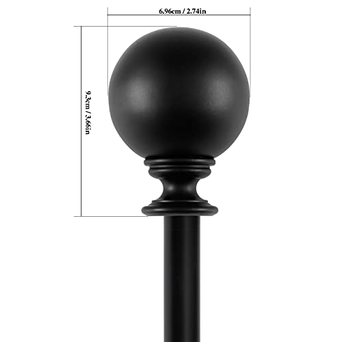 Reviews y listado de Terminales decorativos para cortineros Top diez. 2 Imagen adicional