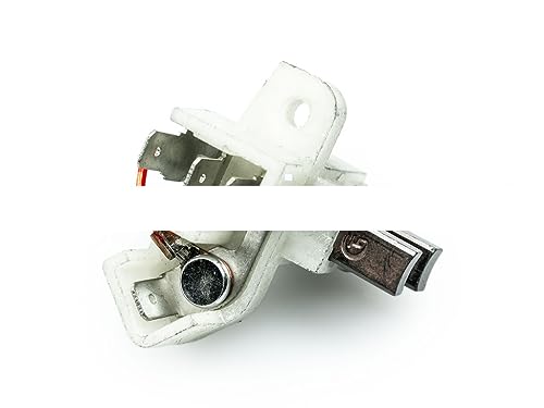  Supporto con Spazzole per Alternatore Marelli con Regolatore Esterno Compatibile con Fiat 500/126 Epoca