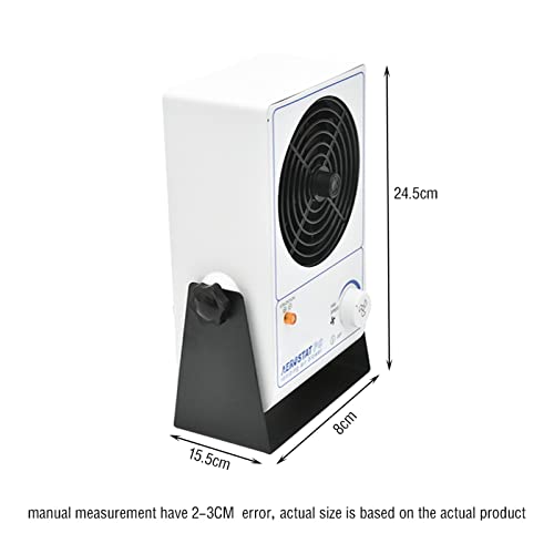 Ionizador de escritorio antiestático profesional 25W 45-110CFM miniatura 4