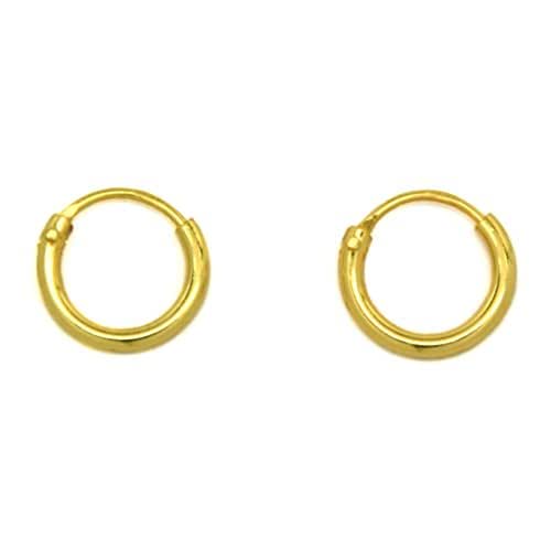 6mm Gold Hoop Earrings,Cartilage Hoops Handmade Products