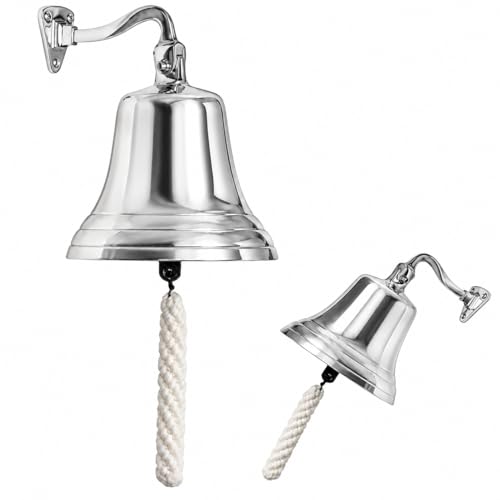 Sonnette de navire chromée ThorINSTRUMENTS pour l'ambiance de vos pubs et bars
