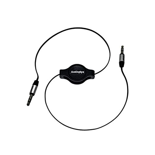 Audiopipe AIQR35353 cable jack 3.5mm retráctil 1.83 m miniatura 2