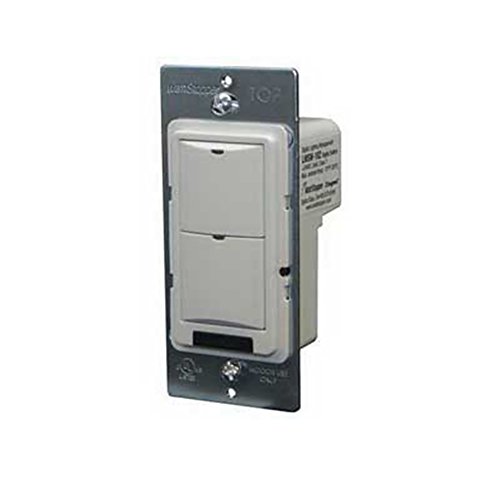 Wattstopper Lmsw-102-W Digital Switch, 2-Button, Infrared, White