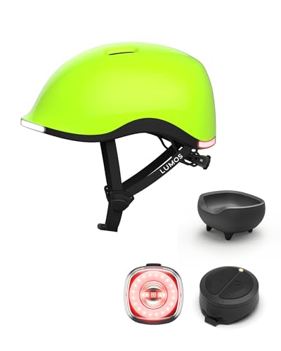 Image of Lumos Nyxel Helmet(Flux,Non-MIPS,Size M) & Firefly Bike Light & Charging Cradle