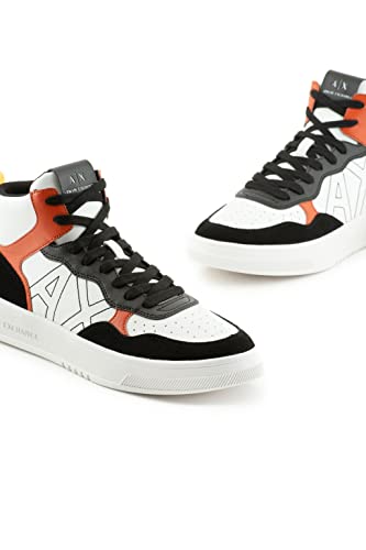 Armani Exchange Men's Seattle Hi-top Logo Sneaker4