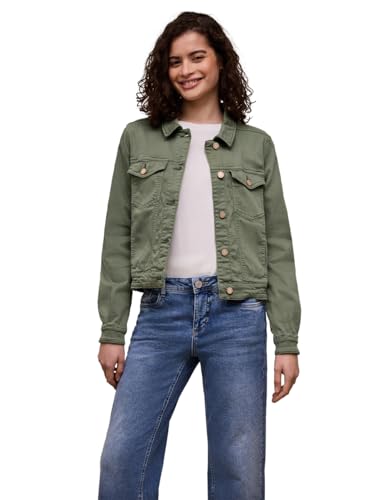 Veste en denim colorée Femme Street One pour vos sorties urbaines