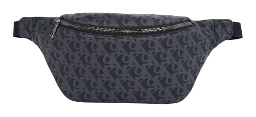 Calvin Klein Matte AOP SQ Waistbag 38 Na Black