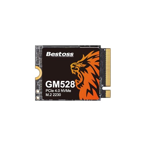 Image of Bestoss 1TB M.2 2230 SSD NVMe PCIe4.0 Internal Hard Drive, Up to 5000 MB /s | PCIe4.0 M.2 NVMe 2230 SSD,Internal SSD,3D NAND SLC Cache, Compatible with Steam Deck /ROG Ally /Microsoft Surface Pro /Mini PCs