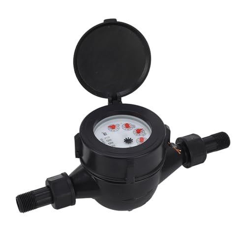 Hamwesh Water Flow Meter, DN15 Drying Flow Meter with Magnetic Coupling Transmission for Indoor Use
