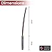 MedievalDepot Official One Piece Zoro Signature Sword Collection (Katana, Black, Red)