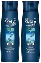 Kit Shampoo Skala Men 325Ml Anticaspa 2 Em1 (02 unidades)