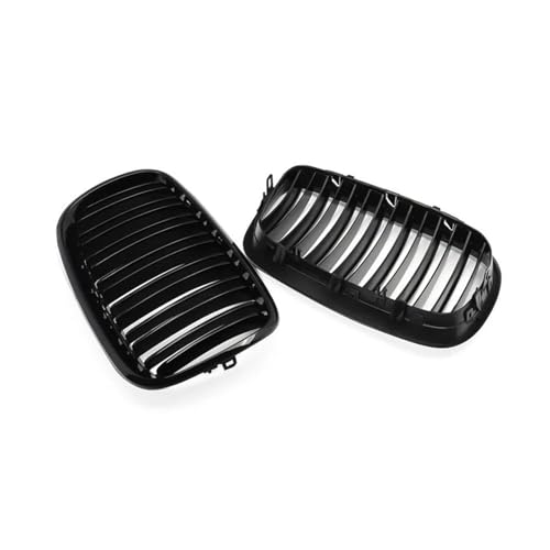 Parrillas para X5 E70 X6 E71 2007-2013 de doble listón central delantero 4