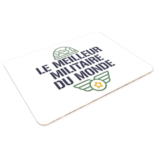 Sets de table en liège blanc armée de terre napperons souples grand format pour repas - 3