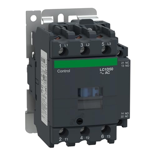 Contacteur LC1D50E7 résout les pannes de commutation 50A bobine 48V