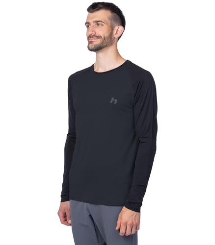 T-shirt męski Hannah Taregan LS - XL