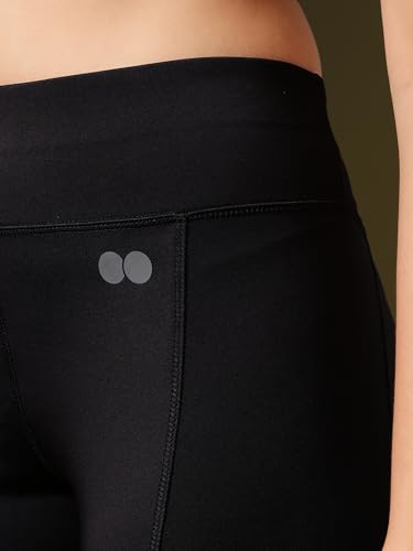Image of Clovia Women's Snug Fit High-Rise Active Tights