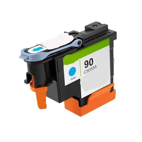 Tête d'impression 90 cyan C5054A pour traceurs de plans 4500 et 4520