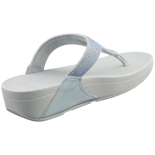 Image of Fitflop LULU CRYSTAL EMBELLISHED TOE-POST SANDALS