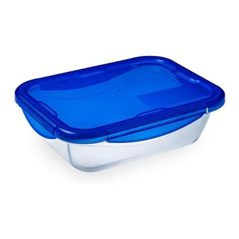 PIREX Rectangular Food Storage Container with Lid Cover