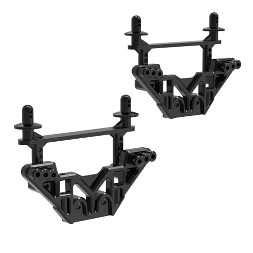 Hosim RC Car Parts and Accessories Kit for Hosim 1/10 Scale X07/X08/X07W/X16/X15 Off-Road RC Models Replacement - Front & Rear Rocker Arms Set with Tie Rod, Shock Tower, Drive Shaft & M4 Locknut
