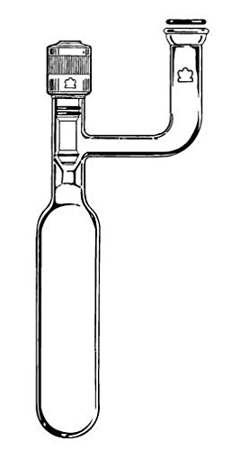 Kimble Chase SCHLENK TUBE W/CONN 25MLAIRLESS-WARE Vacuum Schlenk Tube with O-Ring Sidearm - KMBL