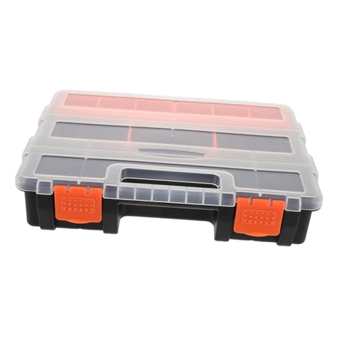 Boîte de rangement plastique compartimentée vis outils quincaillerie - 7