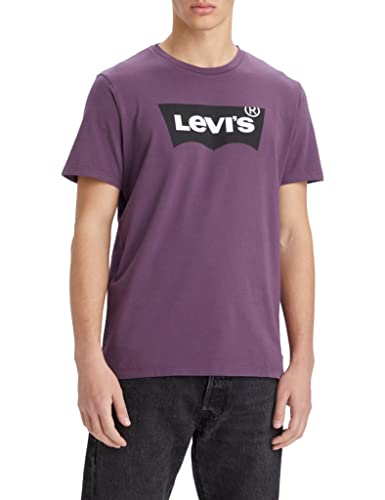 Levi's Graphic Crewneck - Camiseta de Manga Corta, Camiseta de Manga Corta, Hombre, Azul (1193), M