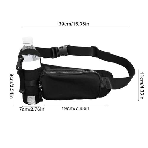 Cinturón de hidratación impermeable para botella de agua en camping 5