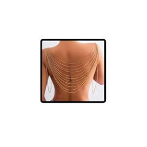 Cubahop C-Body Chain-015 Gold Körperkette