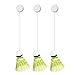 Jesscasday Glowing Badminton Trainer Self Study Practice Stretch Badminton Rebounds Training Single Accompanying Exercise Tools Self Study Shuttlecock Rebounds