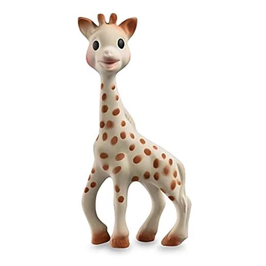 Vulli 616331.0 Sophie the Giraffe So Pure 100 Prozent Naturkautschuk, beige