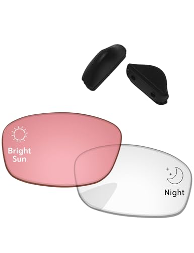 Image of Replacement Lenses & Nose Pads for Oakley Fives Squared(4+1) OO9238 54mm - Precise Fit, UV Block, Impact Resistant