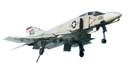 Modelo F-4C avión militar escala 1/100 para exhibición de coleccionistas 2