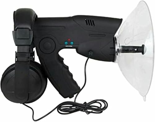 Microphone parabolique résolvant la distance pour écouter et observer les oiseaux