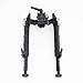 Tactical Wide Stance Rifle Bipod Pan & Cant with Quick Detach Fits Picatinny