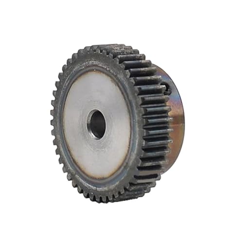 Piñón de engranaje recto convexo M1 con 60 dientes para motor CNC