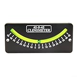 Tragbares Clinometer, Marine Trail Neigungsmesser Segeln Clinometer für Segelboote, Yachten und Fischerboote (45 Grad)