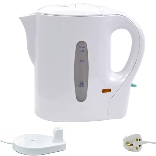 Electric Cordless Kettle EK001, 1 Litre