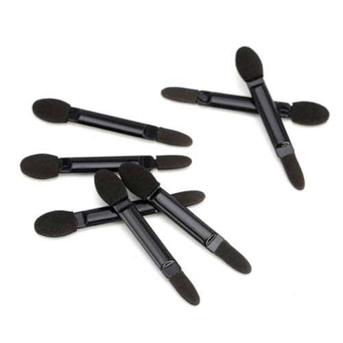 SOESFOUFU Professional Eyeshadow Brush Applicator 2 Size Round Brush Heads Gentle on Skin for Makeup