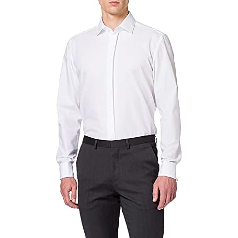 Camisa Seidensticker Modern Kent Party, Blanco, 39 cm Cover