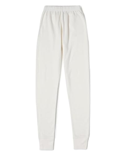 Jockey Boy's Regular Fit Blended Thermal Bottom (KT01_Off White_9-10 Years_Off-White_9 Years-10 Years)