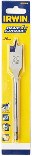 Irwin 10502818 4X Blue Groove Flat Bit, 28mm x 152mm, Multi-coloured