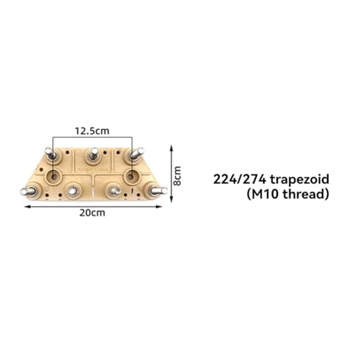 Placa de cableado de generadores Power Crew C        , repuesto con tornillo M10 de alta sujeción 6