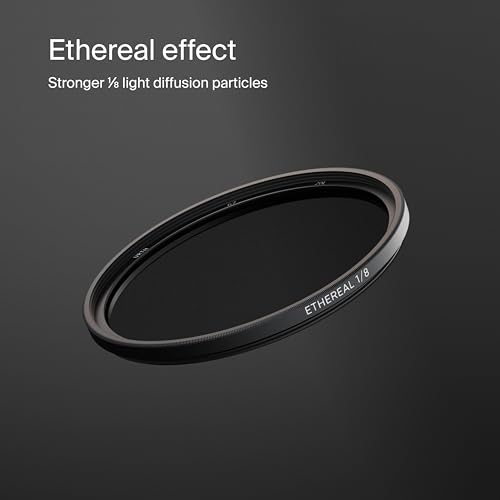 Urth 55mm Ethereal Black Mist ⅛ Diffusion Lens Filter (Plus+), Cinematic Effect - Image 2